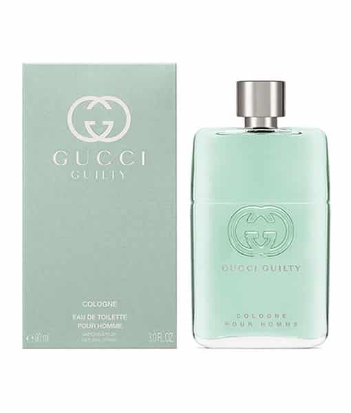 2566 GUCCI guilty cologne 90ML  EDT green