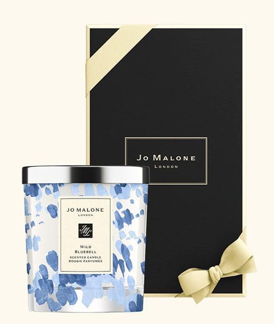 2933 Jo Malone WILD BLUEBELL scented candle  blue edition
