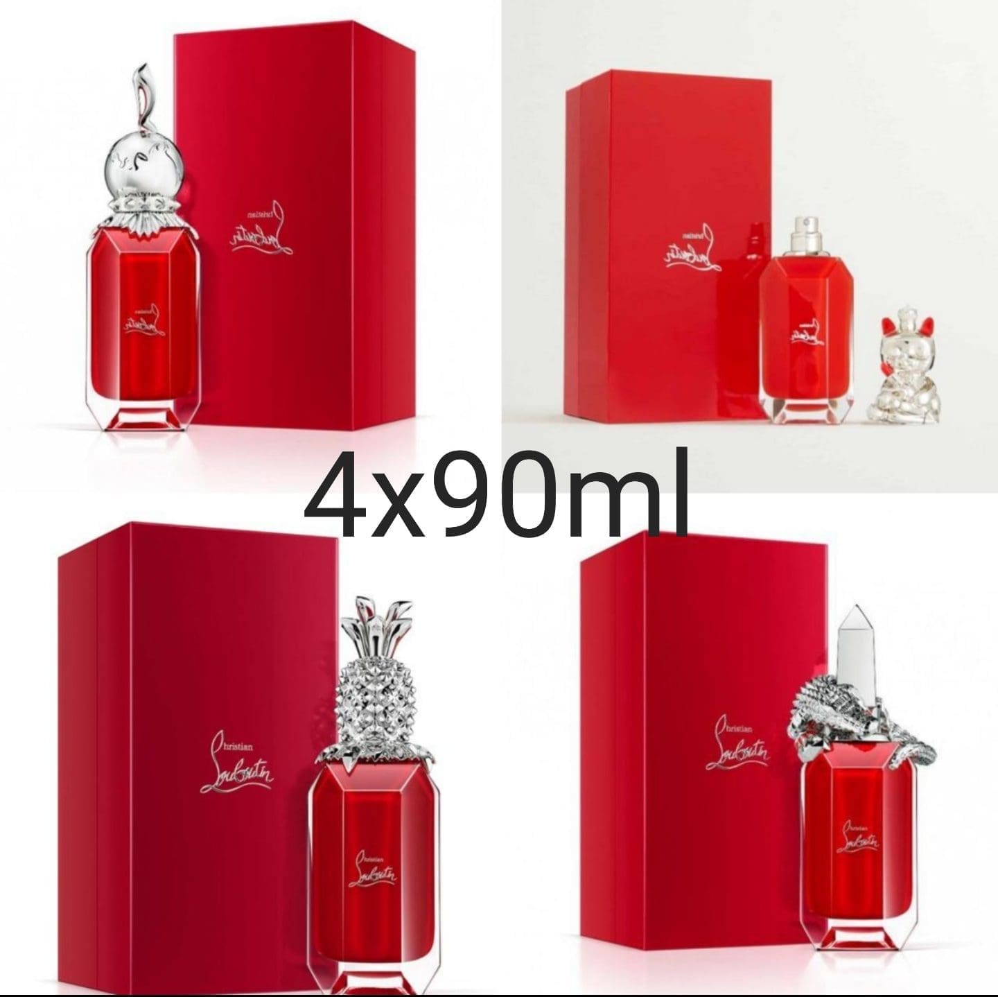 8000 Christian Louboutin 4x90ml 3 bags only
