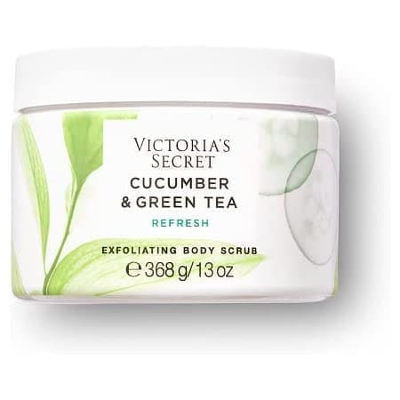 0040 victoria`s secret cucumber & green tea refresh body scrub 368 g