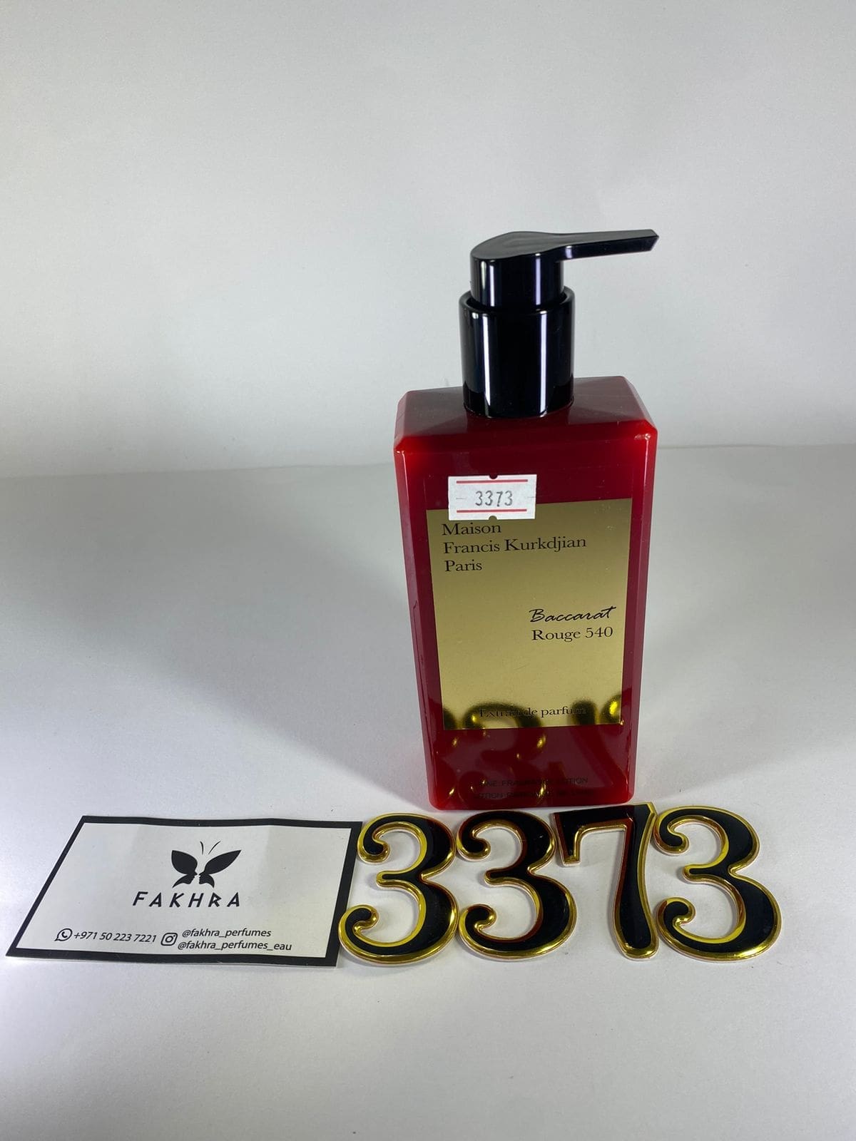 3373 MAISON Baccarat Rouge 540 Extrait de parfum Lotion