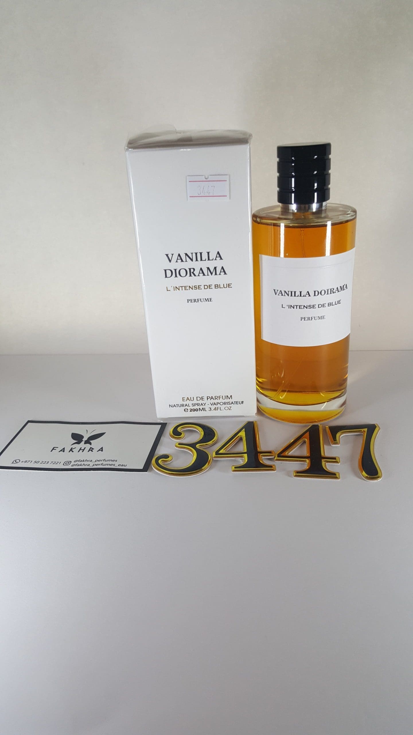 3447 Vanilla Diorama L`INTENNSE DE BLUE EDP 200 ml