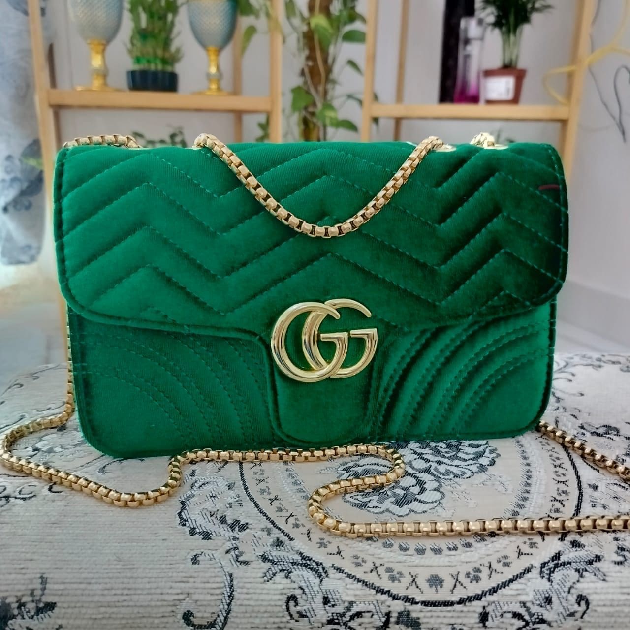 8207 GUCCI Green bag
