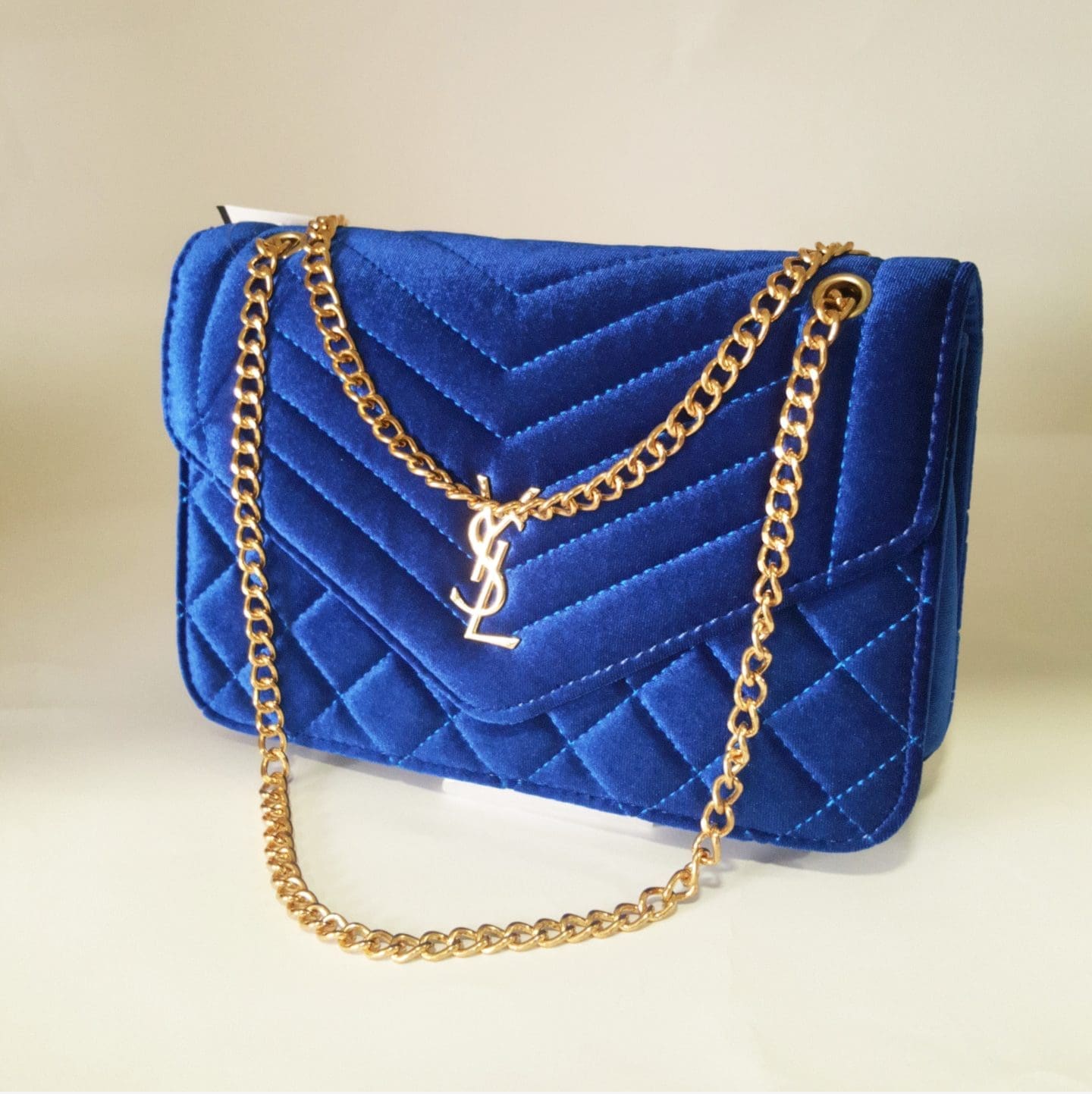 8211 YSL Sky blue bag