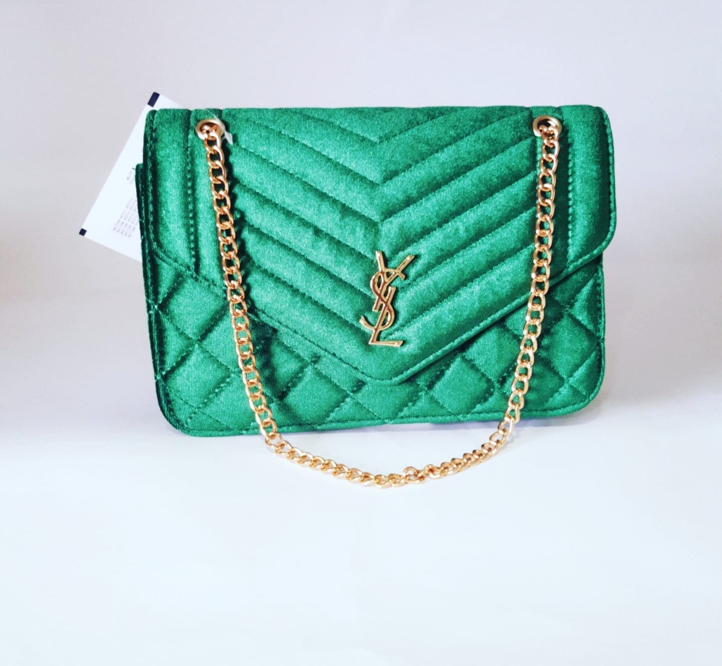8213 YSL Green bag