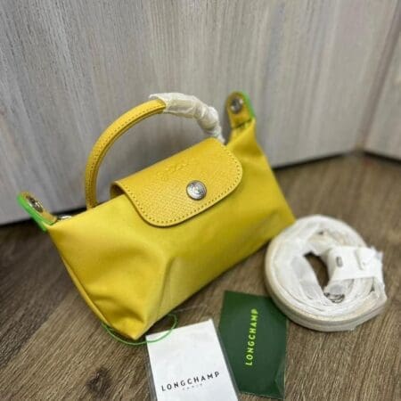 8286 longchamp dark yellow bag