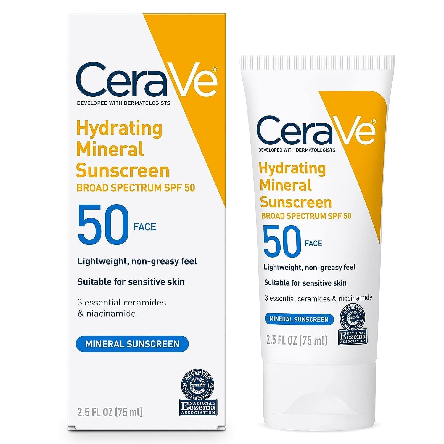 9066 CeraVe Mineral Sunscreen SPF 50 75 ml