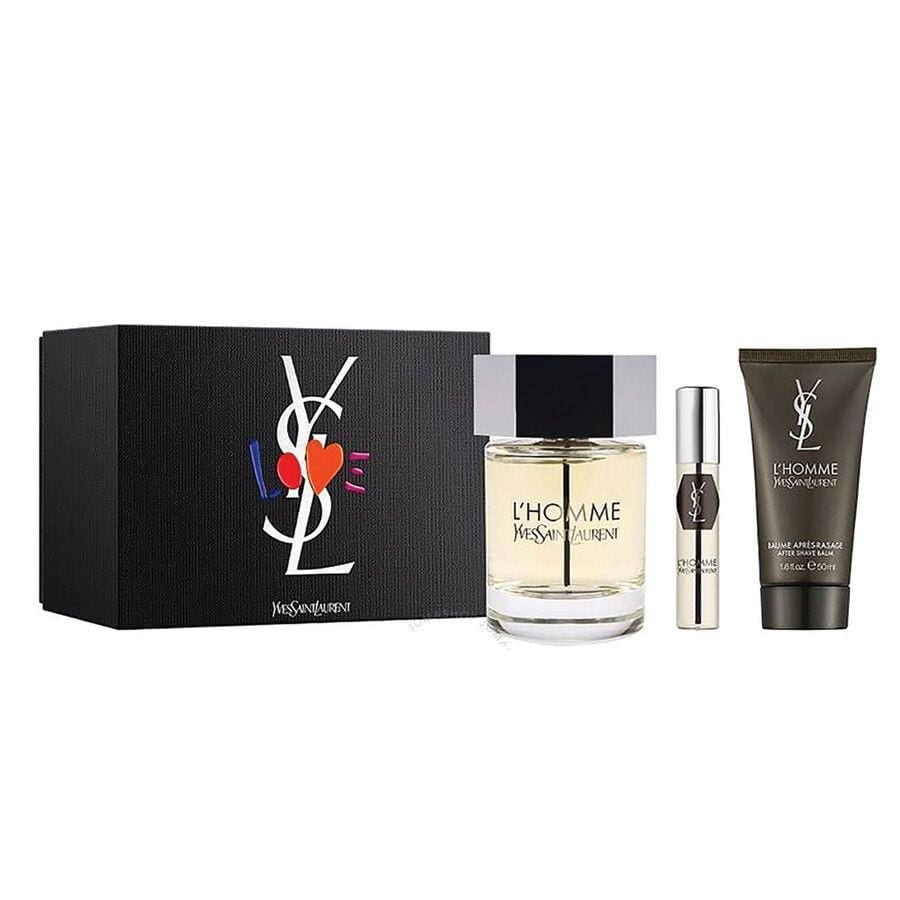 6482 YSL L`HOMME perfumes collection 3 pcs Original