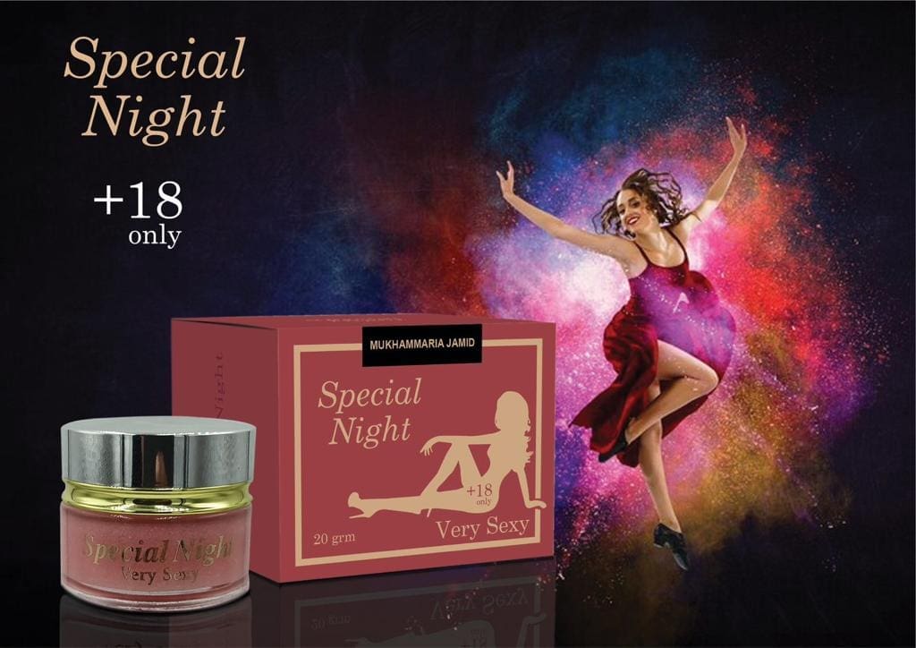 3688 +18 only Special night Cream 20 g