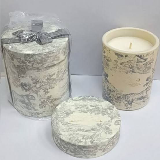 3155 Gray Candle with bag