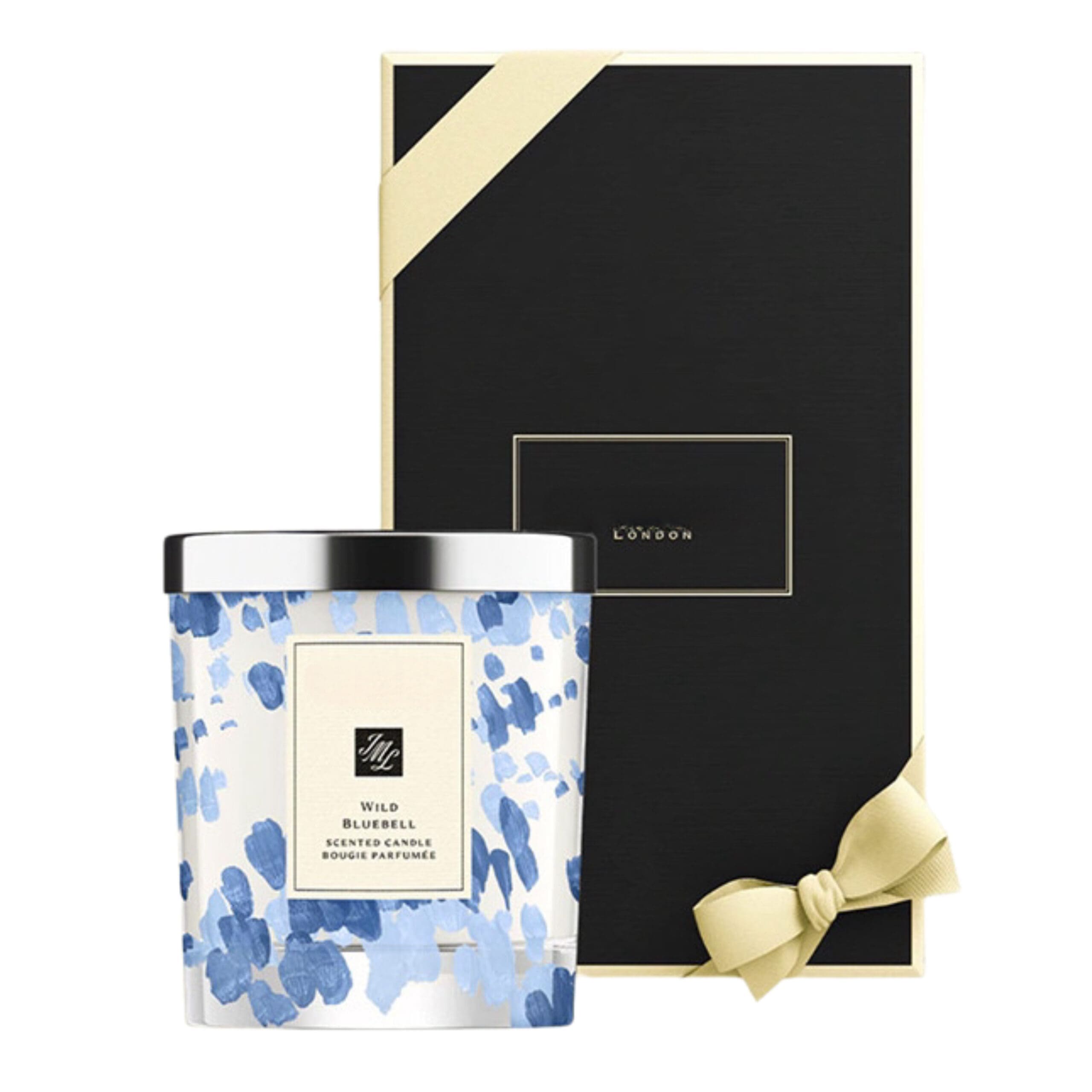 2933  WILD BLUEBELL scented candle  blue edition
