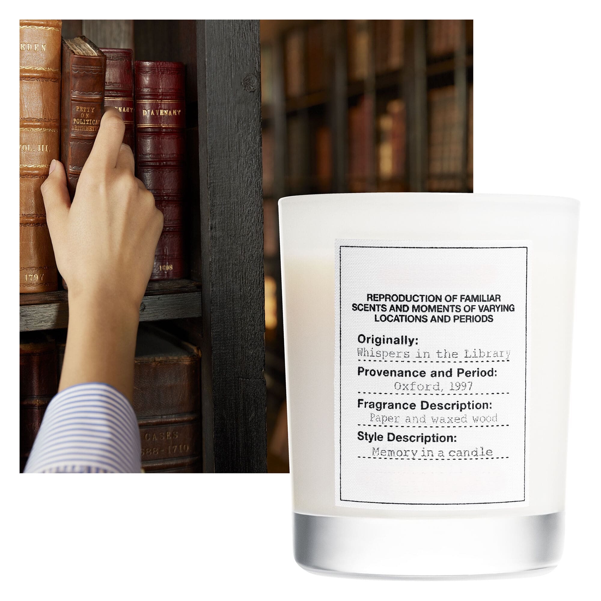 3514 Whispers in the Library Scented Candle 165g