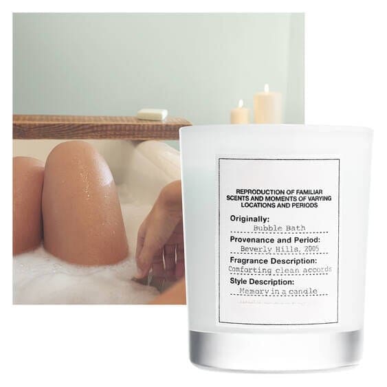 3512  Bubble Bath Scented candle 165g