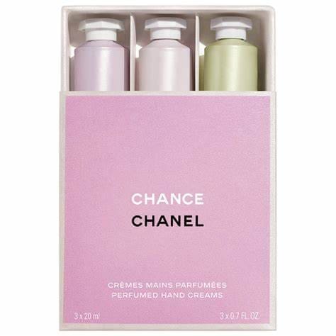 3828 CHANCE PERFUMED HAND CREAM 3X20ml