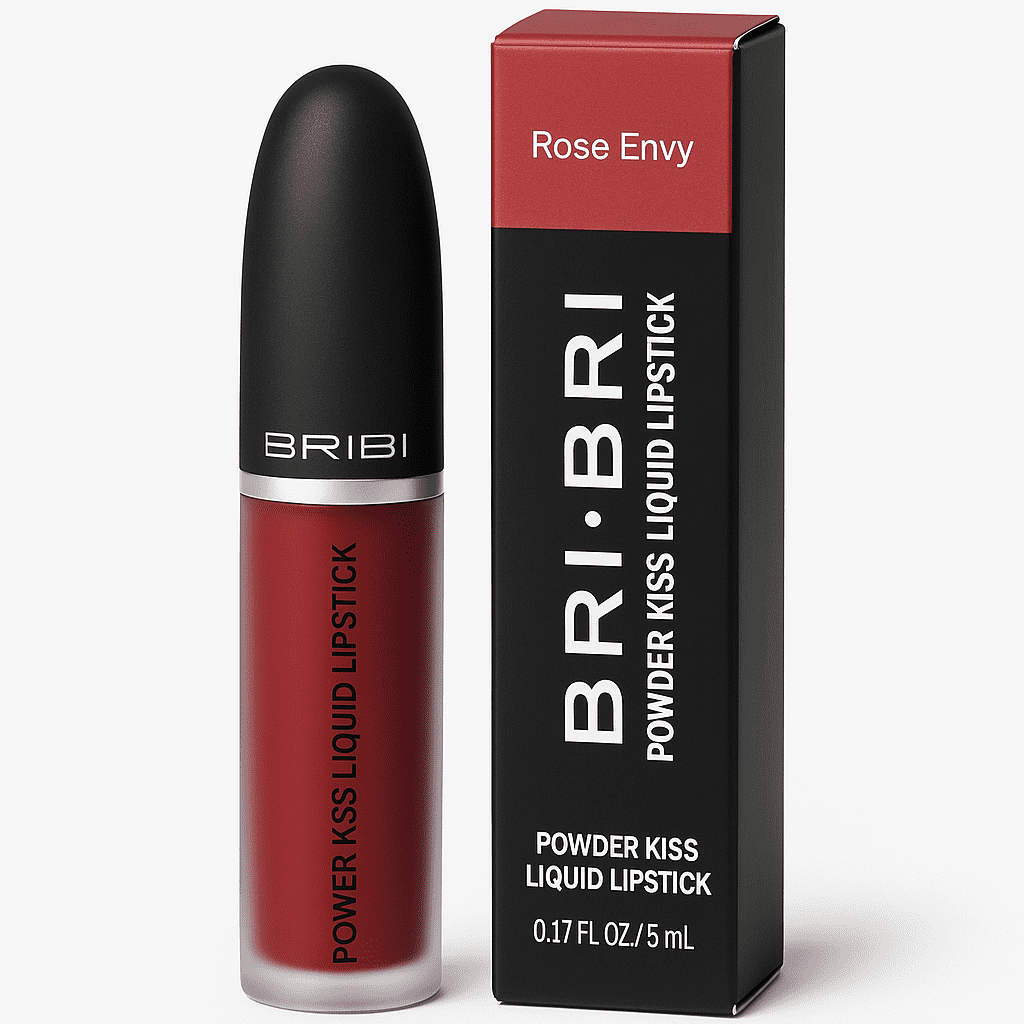9531 BRIBRI Powder Kiss Liquid Lipstick - Rose Envy
