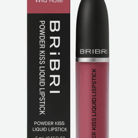 9528 BRIBRI Powder Kiss Liquid Lipstick - Wild Rose