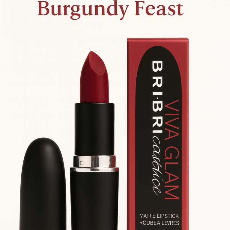 9516 BRIBRI Viva Glam Matte Lipstick – Burgundy Feast