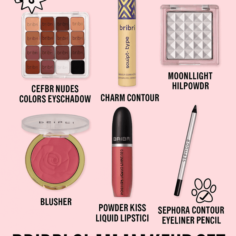 9542 BriBri Beauty Essentials Your everyday glam, all in one set