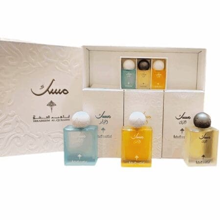 20499 Ibraheem Al Qurashi Musk Collection 6 pcs عطور مسك من إبراهيم القرش