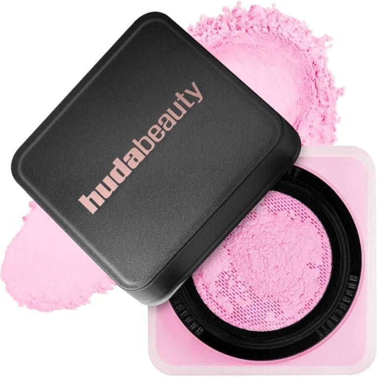 9727 Huda Beauty Easy Bake Loose Baking and Setting Powder  UBE Birthday cake