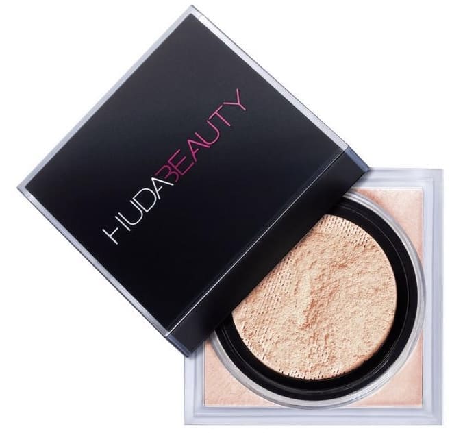 9733 Huda Beauty Easy Bake Loose Baking and Setting Powder  peach pie