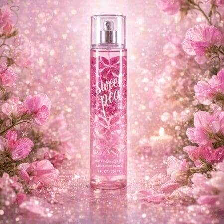 BS 55 عطر الجسم Sweet Pea Bath and Body Works 236 ml Original