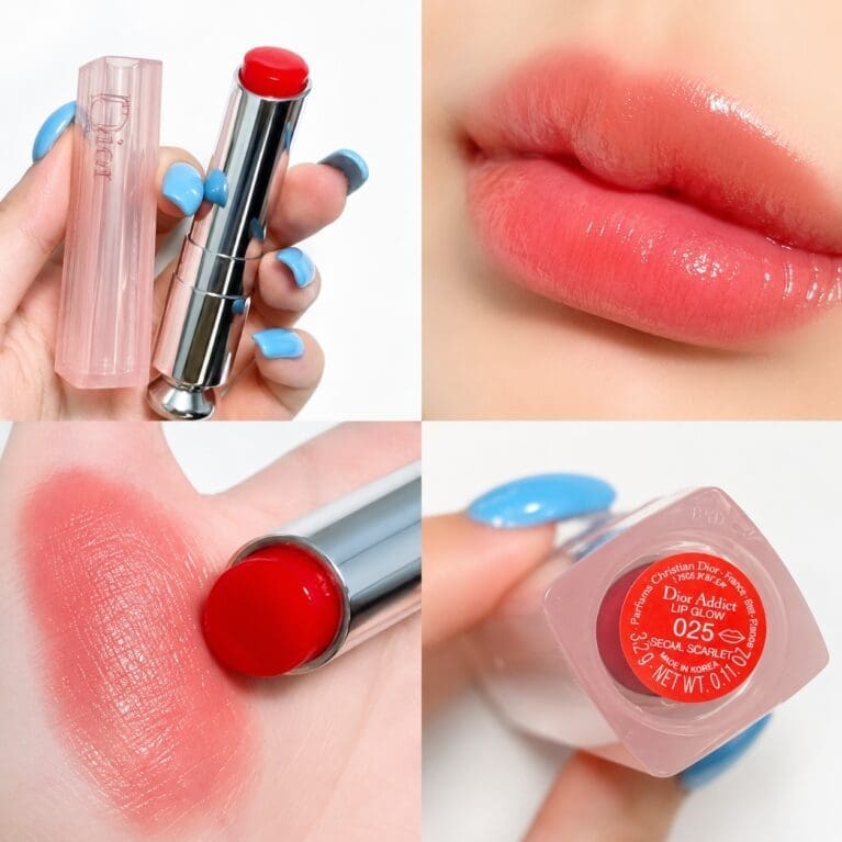 9787 Addict Lip Glow 025 Seoul Scarlet