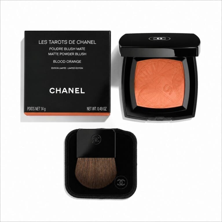 9811 Les Tarots de Chanel Matte Powder Blush Blood Orange