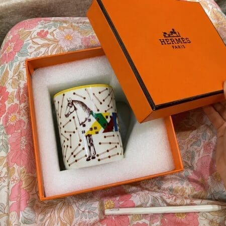 Aw 0215 Horse Pattern Ceramic Mug