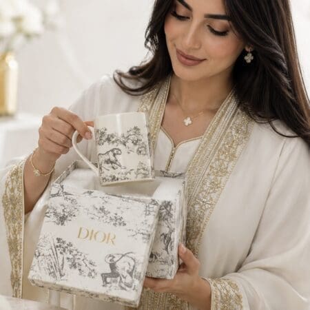 Aw 0214 Toile Mug with Gift Box