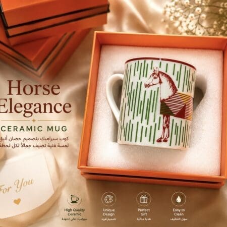 0226 Horse Heritage Ceramic Mug 🐎☕