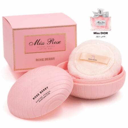 20790 rose berry miss rose dusting body powder